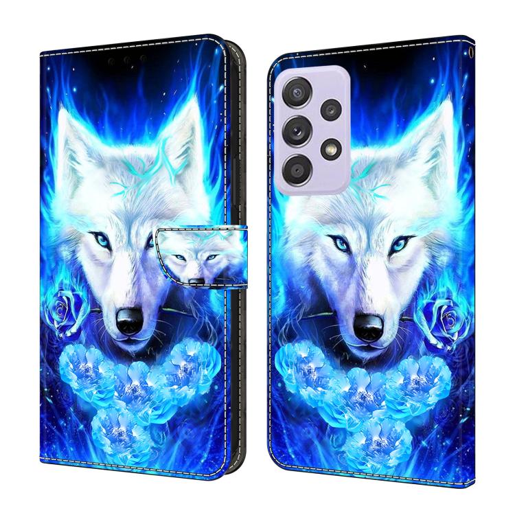 Custodia per telefono in ecopelle con effetto cristallo., For Samsung Galaxy A53 5G
