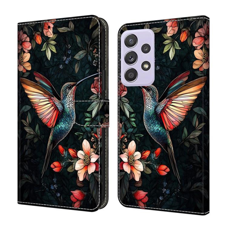 Custodia per telefono in ecopelle con effetto cristallo., For Samsung Galaxy A53 5G