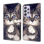 Custodia per telefono in ecopelle con effetto cristallo., For Samsung Galaxy A53 5G