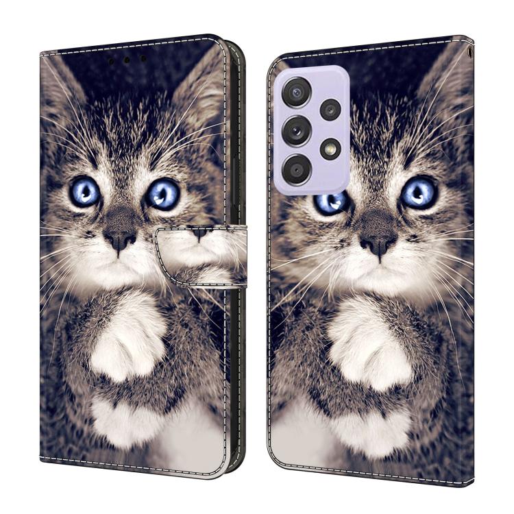 Custodia per telefono in ecopelle con effetto cristallo., For Samsung Galaxy A53 5G