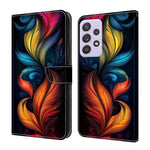 Custodia per telefono in ecopelle con effetto cristallo., For Samsung Galaxy A53 5G