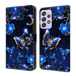 Custodia per telefono in ecopelle con effetto cristallo., For Samsung Galaxy A53 5G