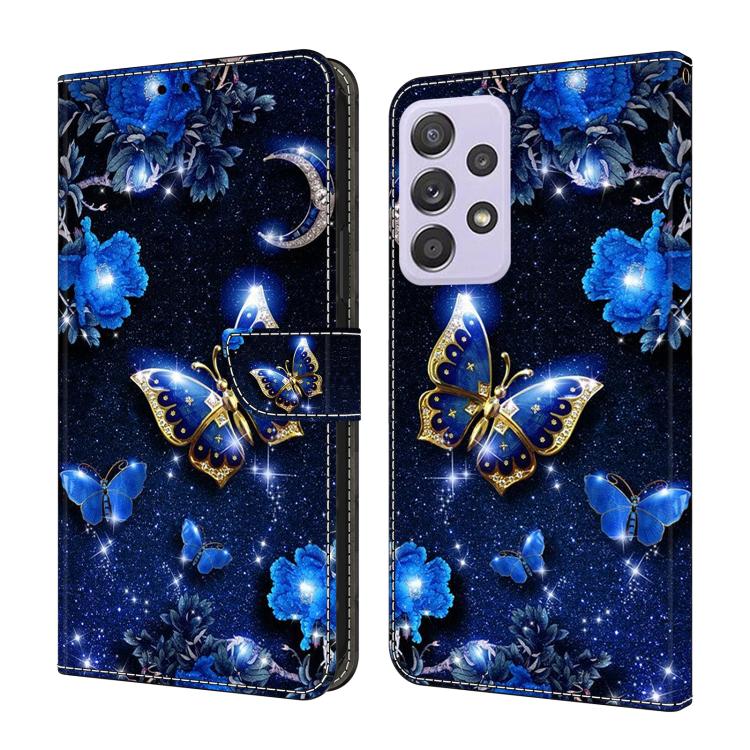 Custodia per telefono in ecopelle con effetto cristallo., For Samsung Galaxy A53 5G
