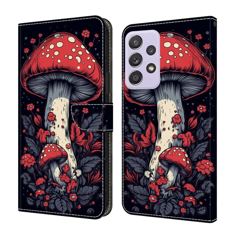 Custodia per telefono in ecopelle con effetto cristallo., For Samsung Galaxy A53 5G