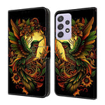 Custodia per telefono in ecopelle con effetto cristallo., For Samsung Galaxy A53 5G