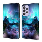 Custodia per telefono in ecopelle con effetto cristallo., For Samsung Galaxy A53 5G