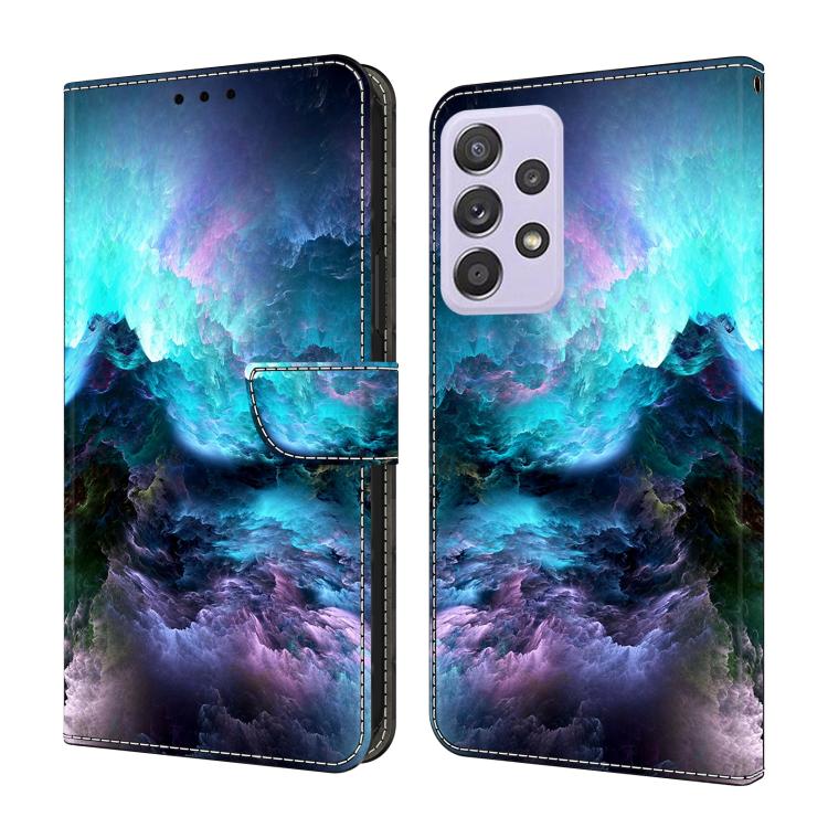 Custodia per telefono in ecopelle con effetto cristallo., For Samsung Galaxy A53 5G