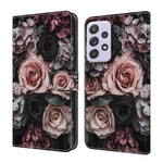 Custodia per telefono in ecopelle con effetto cristallo., For Samsung Galaxy A53 5G