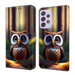 Custodia per telefono in ecopelle con effetto cristallo., For Samsung Galaxy A53 5G
