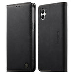 Custodia per telefono Dierfeng in pelle vegana con chiusura magnetica e protezione RFID in metallo., For Samsung Galaxy A55 5G, For Samsung Galaxy A35 5G, For Samsung Galaxy A05, For Samsung Galaxy A05s