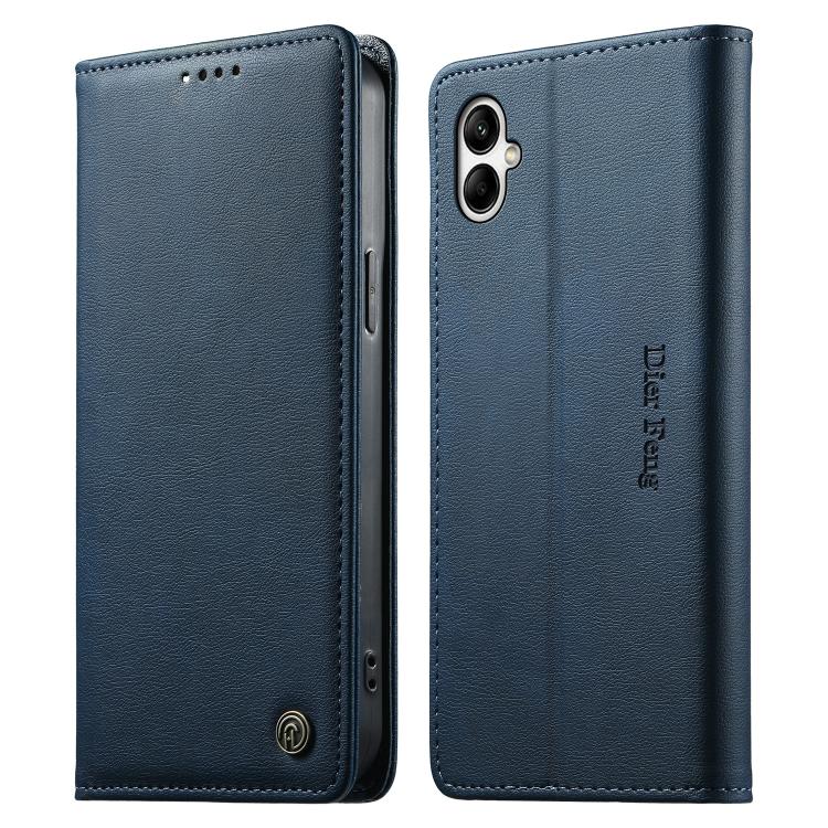Custodia per telefono Dierfeng in pelle vegana con chiusura magnetica e protezione RFID in metallo., For Samsung Galaxy A55 5G, For Samsung Galaxy A35 5G, For Samsung Galaxy A05, For Samsung Galaxy A05s