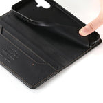 Custodia per telefono Dierfeng in pelle vegana con chiusura magnetica e protezione RFID in metallo., For Samsung Galaxy A06 / A07 4G / 5G, For Samsung Galaxy A56 5G, For Samsung Galaxy A36 5G, For Samsung Galaxy A15 4G / 5G