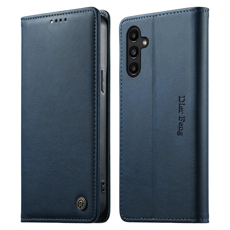 Custodia per telefono Dierfeng in pelle vegana con chiusura magnetica e protezione RFID in metallo., For Samsung Galaxy A25 5G Global, For Samsung Galaxy A24 4G, For Samsung Galaxy A14 4G / 5G, For Samsung Galaxy A34 5G