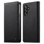 Custodia per telefono Dierfeng in pelle vegana con chiusura magnetica e protezione RFID in metallo., For Samsung Galaxy A57 5G, For Samsung Galaxy A37 5G, For Samsung Galaxy A27 5G, For Samsung Galaxy A26 / A16 / A17