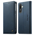 Custodia per telefono Dierfeng in pelle vegana con chiusura magnetica e protezione RFID in metallo., For Samsung Galaxy A57 5G, For Samsung Galaxy A37 5G, For Samsung Galaxy A27 5G, For Samsung Galaxy A26 / A16 / A17