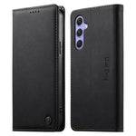 Custodia per telefono Dierfeng in pelle vegana con chiusura magnetica e protezione RFID in metallo., For Samsung Galaxy A54 5G
