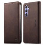 Custodia per telefono Dierfeng in pelle vegana con chiusura magnetica e protezione RFID in metallo., For Samsung Galaxy A55 5G, For Samsung Galaxy A35 5G, For Samsung Galaxy A05, For Samsung Galaxy A05s