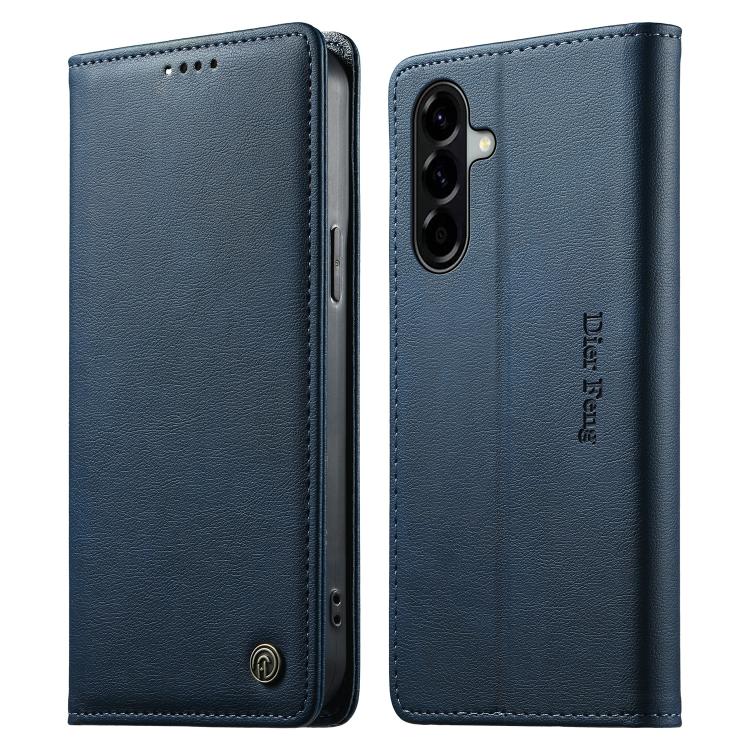 Custodia per telefono Dierfeng in pelle vegana con chiusura magnetica e protezione RFID in metallo., For Samsung Galaxy A57 5G, For Samsung Galaxy A37 5G, For Samsung Galaxy A27 5G, For Samsung Galaxy A26 / A16 / A17