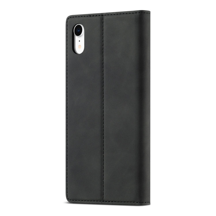 Custodia magnetica ultra-sottile in TPU e pelle per iPhone