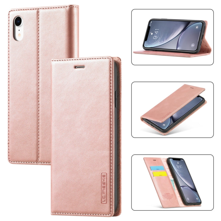Custodia magnetica ultra-sottile in TPU e pelle per iPhone