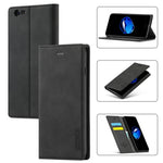 Custodia magnetica ultra-sottile in TPU e pelle per iPhone