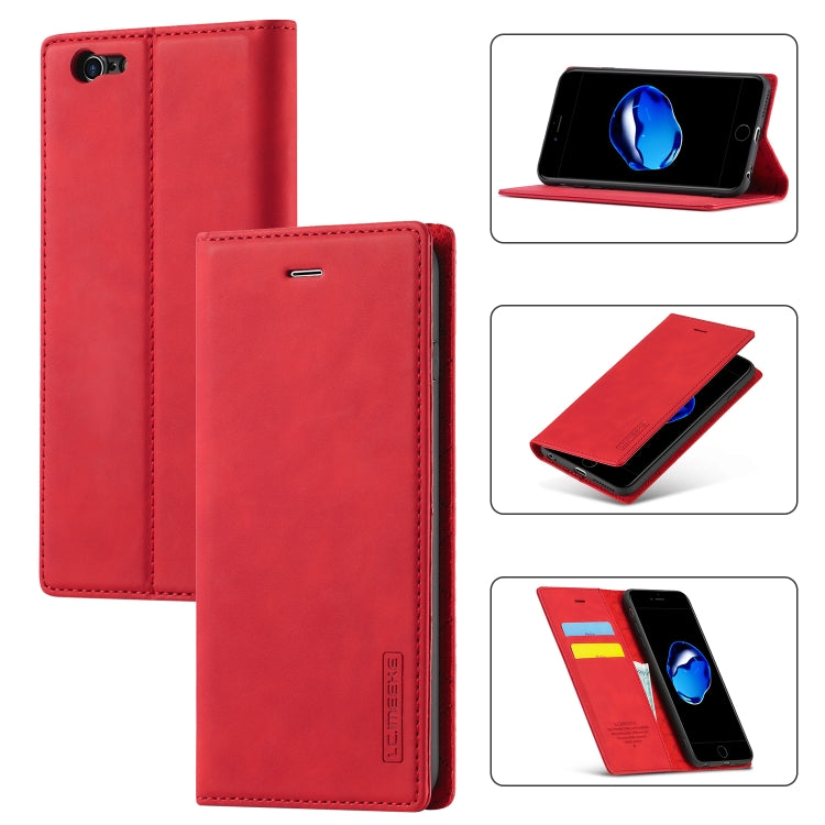 Custodia magnetica ultra-sottile in TPU e pelle per iPhone