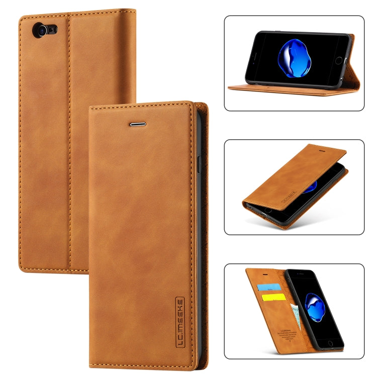 Custodia magnetica ultra-sottile in TPU e pelle per iPhone