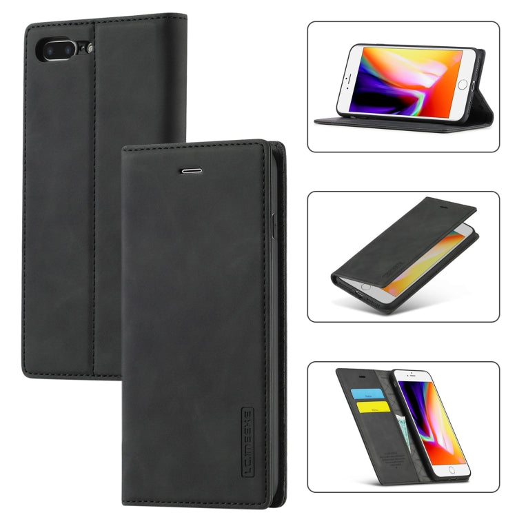Custodia magnetica in pelle PU per iPhone 8 Plus e 11