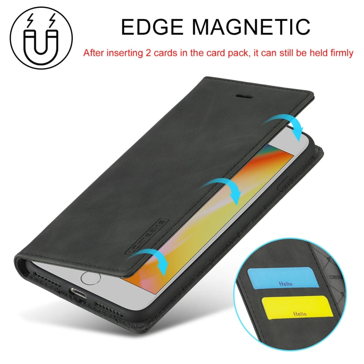 Custodia magnetica in pelle PU per iPhone 8 Plus e 11
