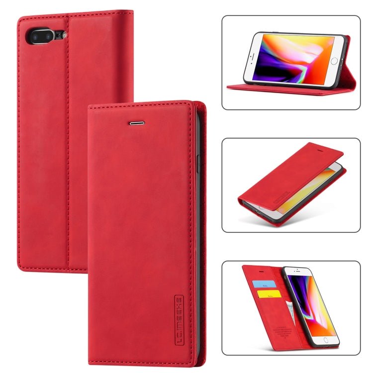 Custodia magnetica in pelle PU per iPhone 8 Plus e 11