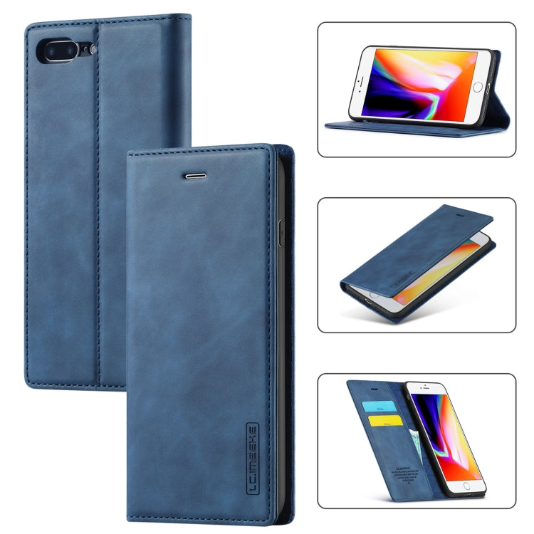 Custodia magnetica in pelle PU per iPhone 8 Plus e 11