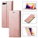 Custodia magnetica in pelle PU per iPhone 8 Plus e 11
