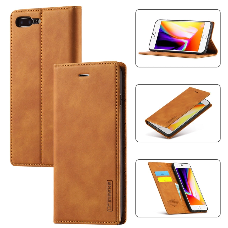 Custodia magnetica in pelle PU per iPhone 8 Plus e 11