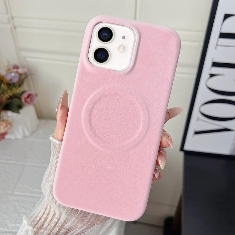 Custodia magnetica per telefono in policarbonato con finitura opaca effetto velluto e similpelle., For iPhone 13 Pro, For iPhone 12 / 12 Pro, For iPhone 12 Pro Max