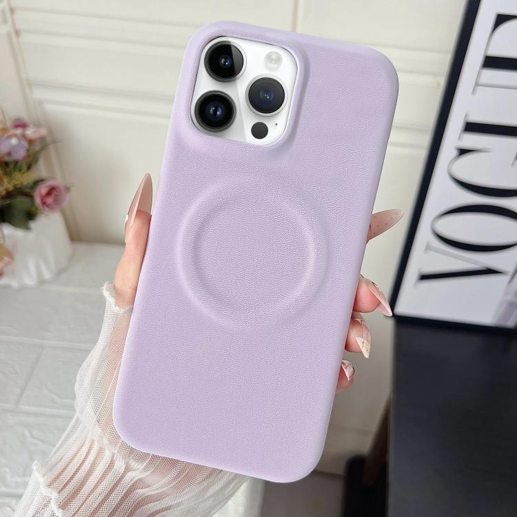 Custodia magnetica per telefono in policarbonato con finitura opaca effetto velluto e similpelle., For iPhone 13 / 14, For iPhone 14 Pro, For iPhone 14 Pro Max, For iPhone 13 Pro Max