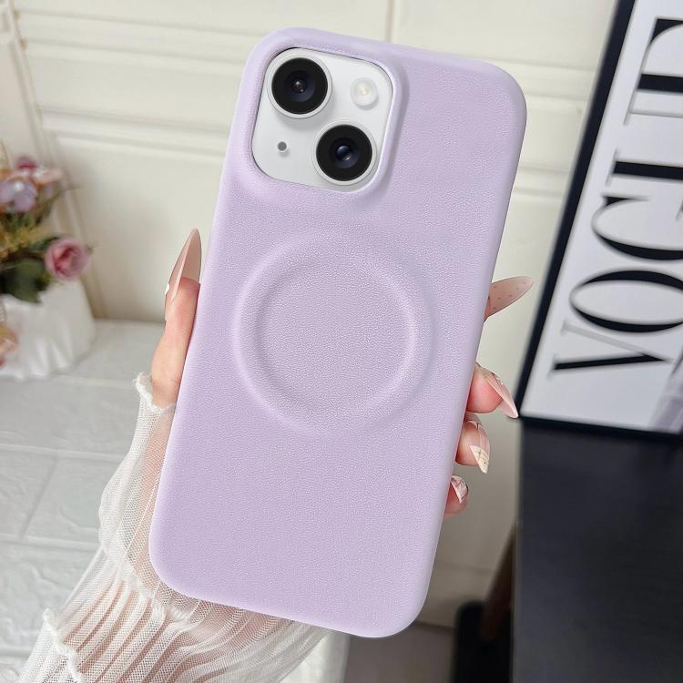 Custodia magnetica per telefono in policarbonato con finitura opaca effetto velluto e similpelle., For iPhone 15 Pro Max, For iPhone 15 Pro, For iPhone 14 Plus / 15 Plus, For iPhone 15