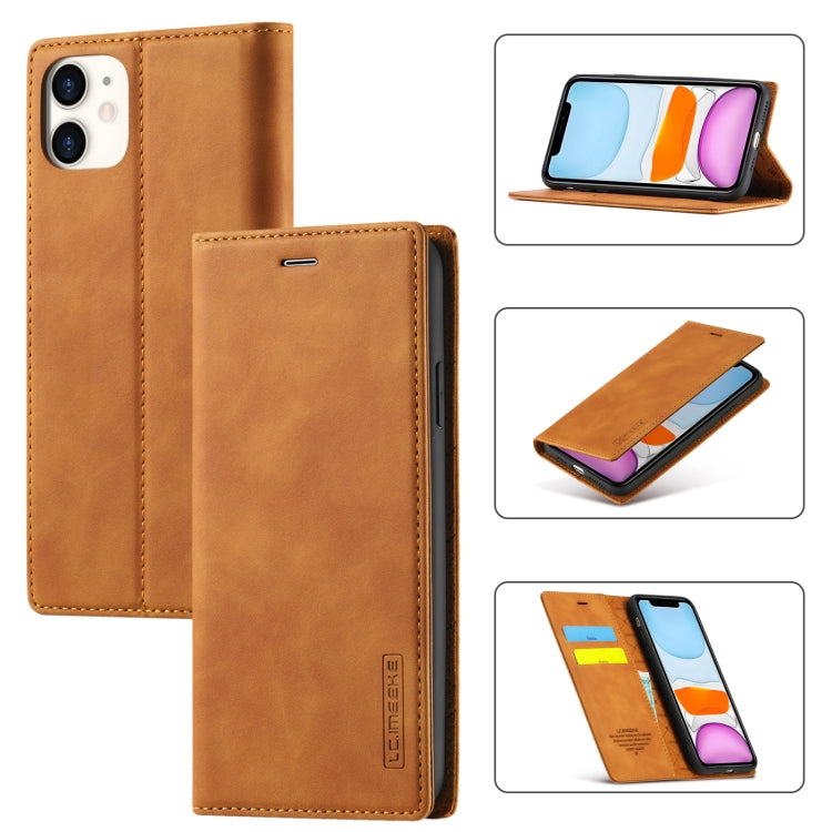 Custodia magnetica in pelle PU per iPhone 8 Plus e 11