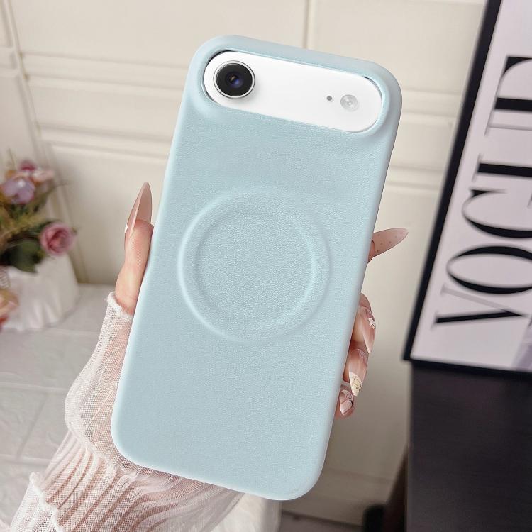 Custodia magnetica per telefono in policarbonato con finitura opaca effetto velluto e similpelle., For iPhone 17 Pro Max, For iPhone 17 Pro, For iPhone 17, For iPhone Air