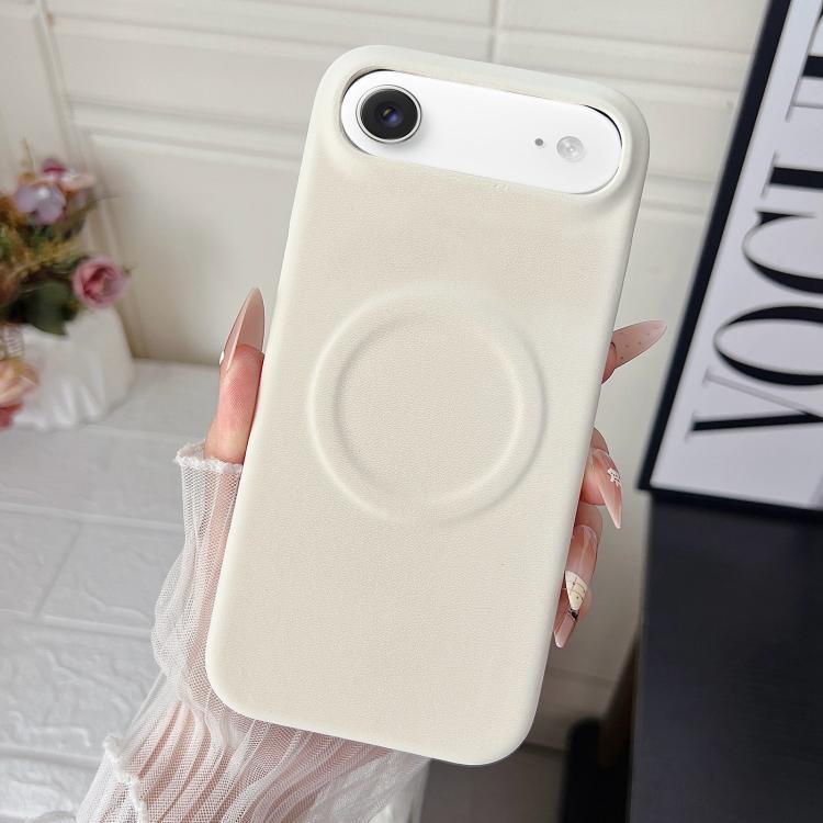Custodia magnetica per telefono in policarbonato con finitura opaca effetto velluto e similpelle., For iPhone 17 Pro Max, For iPhone 17 Pro, For iPhone 17, For iPhone Air