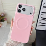 Custodia magnetica per telefono in policarbonato con finitura opaca effetto velluto e similpelle., For iPhone 17 Pro Max, For iPhone 17 Pro, For iPhone 17, For iPhone Air
