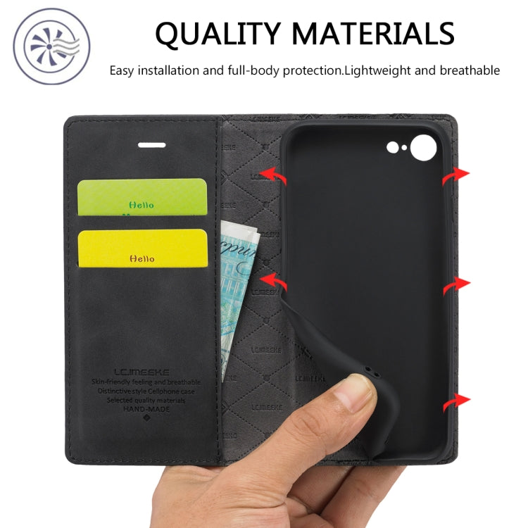 Custodia flip in pelle PU per iPhone SE 2022/8/7