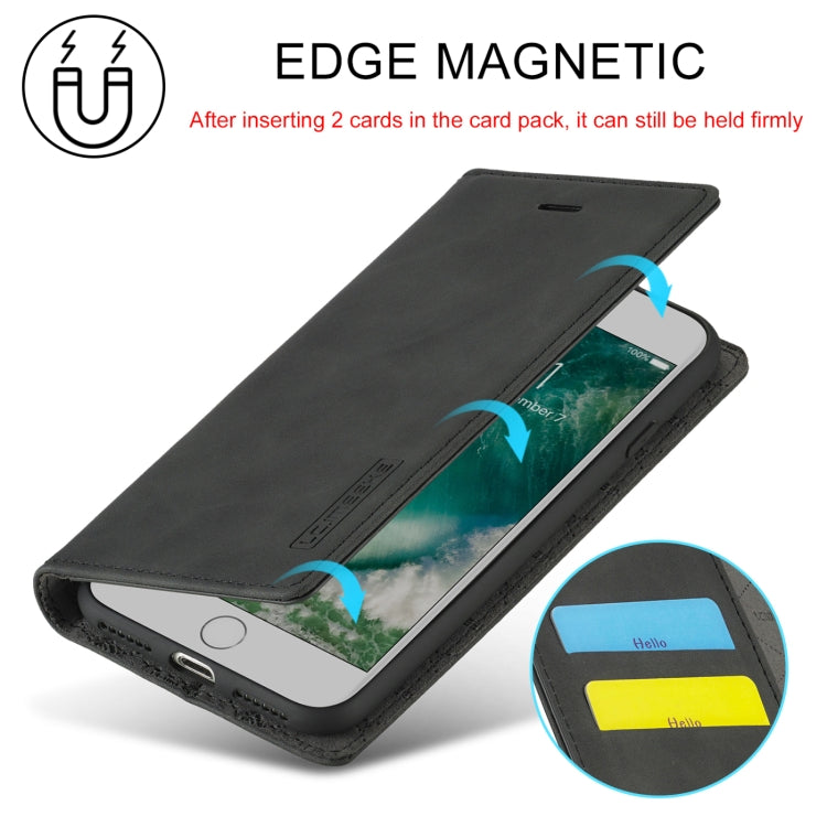 Custodia flip in pelle PU per iPhone SE 2022/8/7