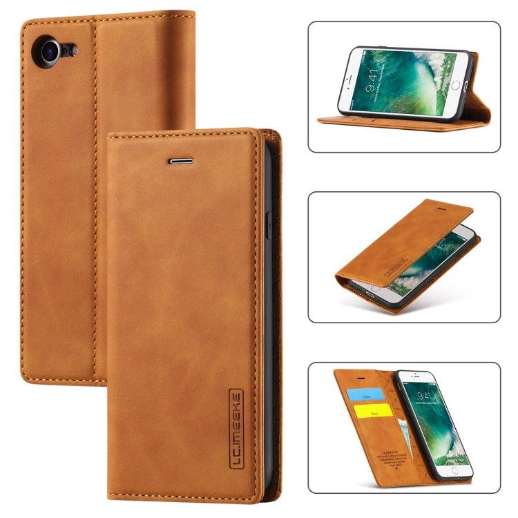 Custodia flip in pelle PU per iPhone SE 2022/8/7