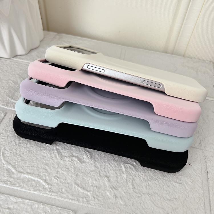 Custodia magnetica per telefono in policarbonato con finitura opaca effetto velluto e similpelle., For iPhone 13 / 14, For iPhone 14 Pro, For iPhone 14 Pro Max, For iPhone 13 Pro Max
