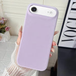 Custodia per telefono in policarbonato con finitura opaca effetto velluto e pelle vegana., For iPhone 17 Pro Max, For iPhone 17 Pro, For iPhone 17, For iPhone Air