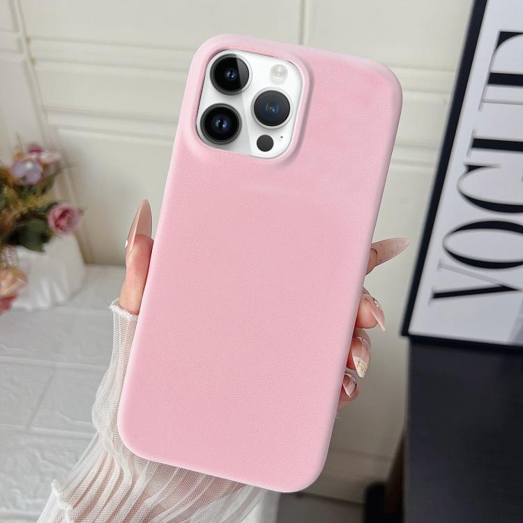 Custodia per telefono in policarbonato con finitura opaca effetto velluto e pelle vegana., For iPhone 13 Pro, For iPhone 12 / 12 Pro, For iPhone 12 Pro Max