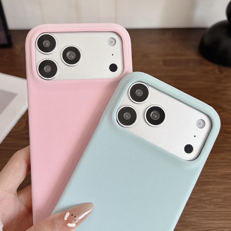 Custodia per telefono in policarbonato con finitura opaca effetto velluto e pelle vegana., For iPhone 13 / 14, For iPhone 14 Pro, For iPhone 14 Pro Max, For iPhone 13 Pro Max