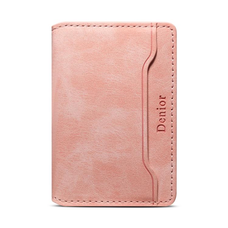 Portafoglio magnetico con porta carte di credito in stile retrò vegano Denior V08+1