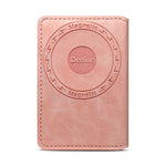 Portafoglio magnetico con porta carte di credito in stile retrò vegano Denior V08+1