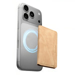 Portafoglio magnetico con porta carte di credito in stile retrò vegano Denior V08+1